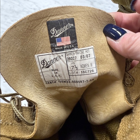 Danner Women's Marine Hot 26027 USMC Certified Combat Boot Size 7.5 - Picture 10 of 16